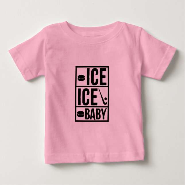 Camiseta De Bebé Hielo (Anverso)