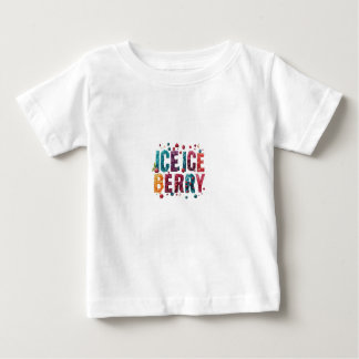 Camiseta De Bebé Hielo, Helado Berry