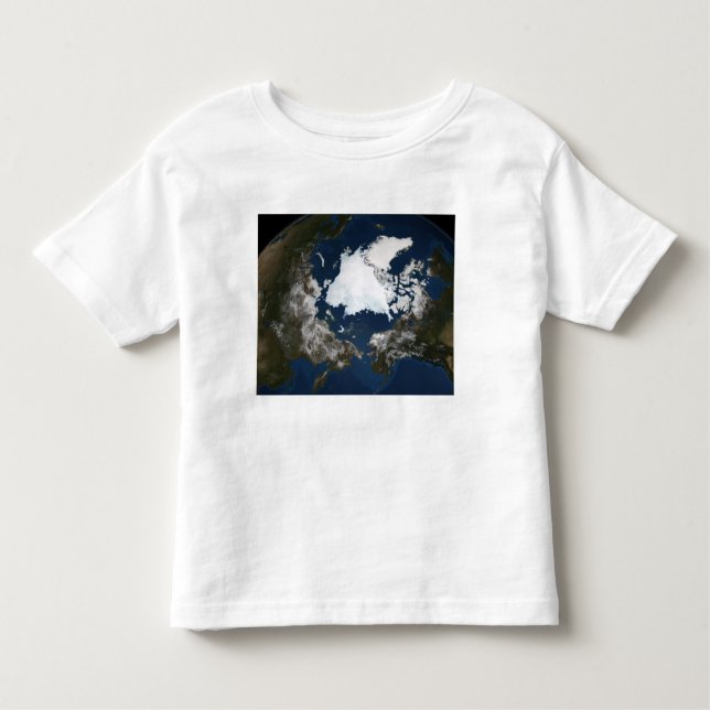 Camiseta De Bebé Hielo marino ártico (Anverso)