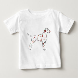 Camiseta De Bebé Hígado Dalmatian