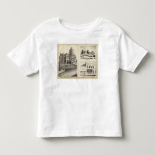 Camiseta De Bebé High School secundaria de la unión, residencia y