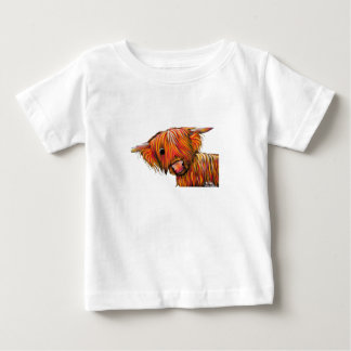Camiseta De Bebé HiGHLaND CoW PRiNT SCoTTiSH ' RaY (oF SuNSHiNe)