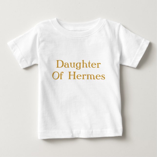 Camiseta De Bebé Hija de Hermes - Dios griego (Anverso)