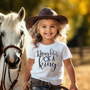 Camiseta De Bebé Hija de un rey