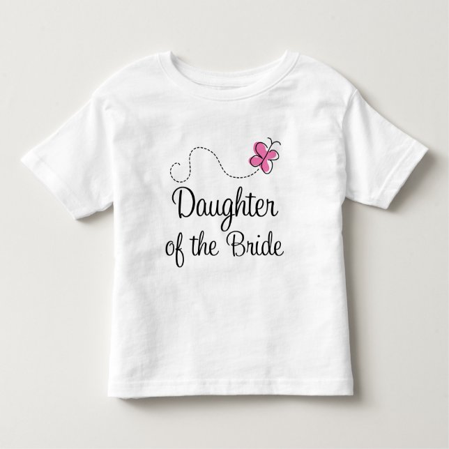 Camiseta De Bebé Hijas de la novia (Fiesta de bodas) (Anverso)