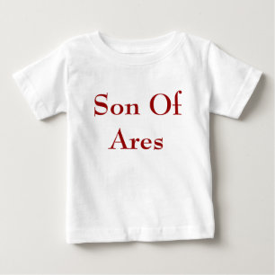 Camiseta de bebé hijo de Ares