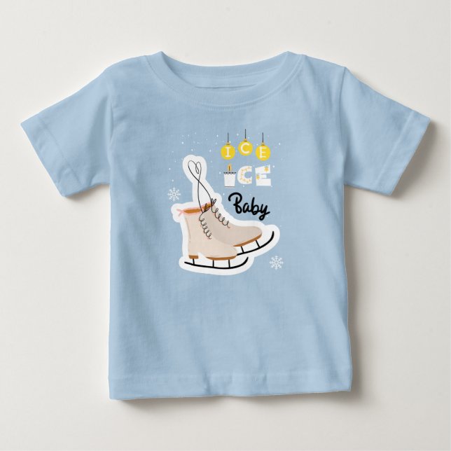 CAMISETA DE BEBÉ HIJO DE HIELO (Anverso)