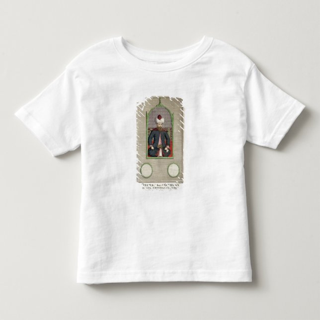 Camiseta De Bebé Hijo de Orkhan (c.1288-c.1362) de Osman, segundo (Anverso)