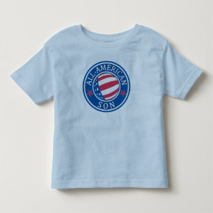 Camiseta De Bebé Hijo de Todos los Estados Unidos