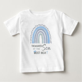 Camiseta De Bebé Hijo del Dios más alto del niño tesoro