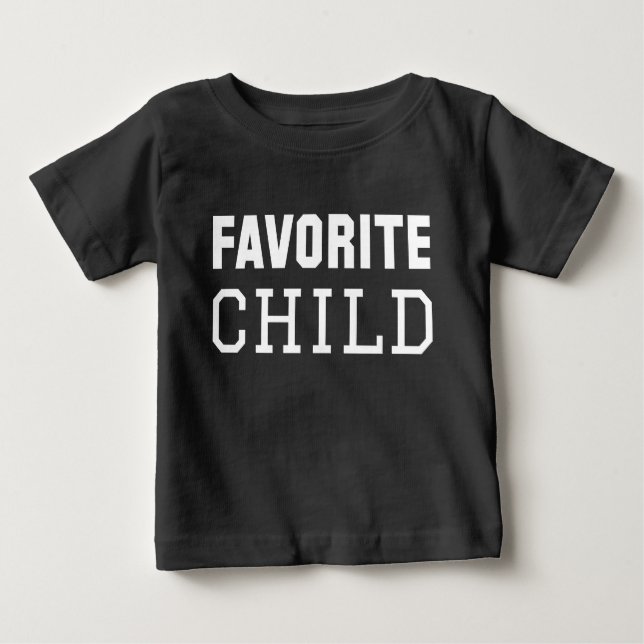 Camiseta De Bebé Hijo favorito (Anverso)