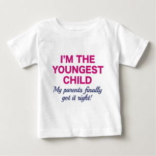 Camiseta De Bebé Hijo Menor