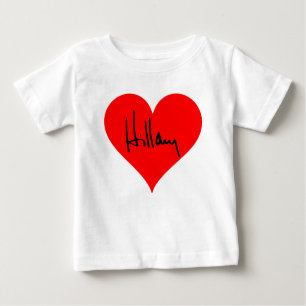 Camiseta De Bebé "Hillary "