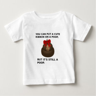 Camiseta De Bebé Hillary Poop