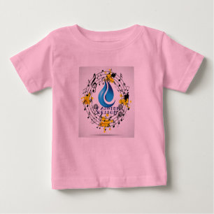 Camiseta De Bebé Hilos de armonía: Melodic Notes Tee
