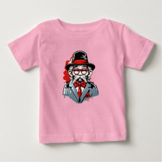 Camiseta De Bebé Hilos de fusión urbana: Keith Haring x japonés