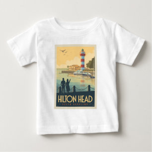 Camiseta De Bebé Hilton Head   Carolina del sur