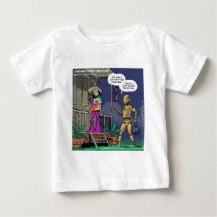 Camiseta De Bebé Hipie de Prueba de Choque Divertido