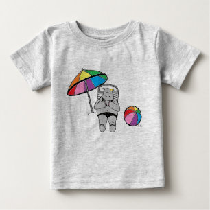 Camiseta De Bebé Hipopótamo varado