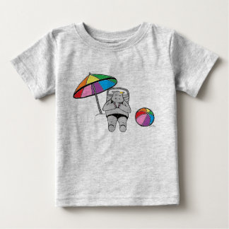 Camiseta De Bebé Hipopótamo varado