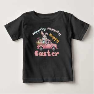Camiseta De Bebé Hippity Hoppity, Feliz Pascua Camión Niños