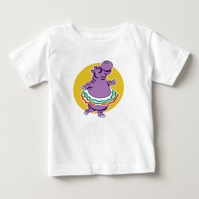 Camiseta De Bebé Hippo Dance (Anverso)