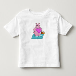 Camiseta De Bebé Hippo en Fitness con Radio.PNG