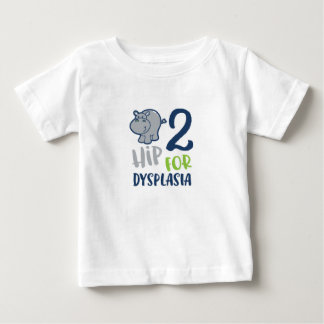 Camiseta De Bebé Hippo para Displasia Hip
