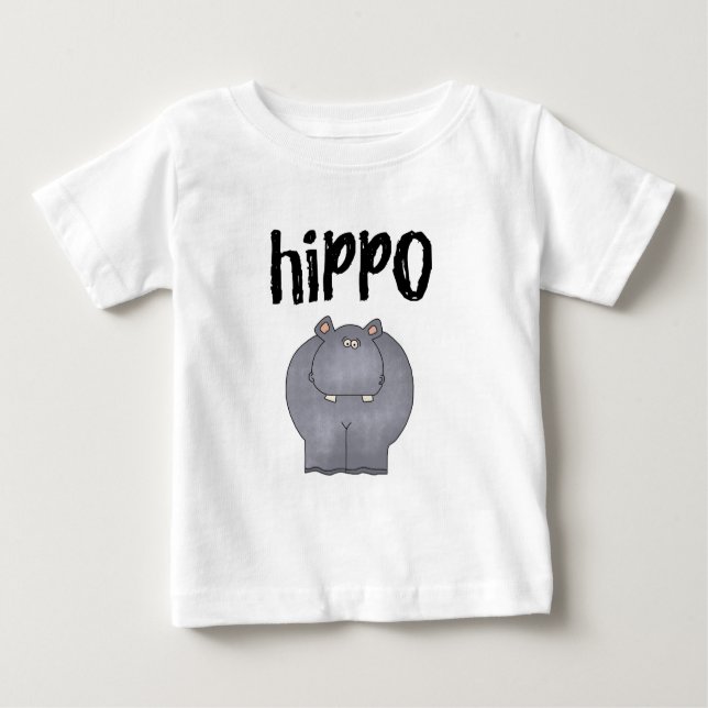 Camiseta De Bebé Hippopotamus (Anverso)