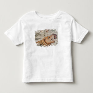 Camiseta De Bebé Hippopotamus, mosaico del Nilo, casa del fauno