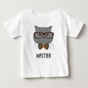 Camiseta De Bebé Hipster