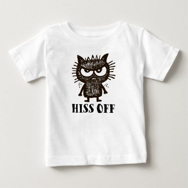 Camiseta de bebé Hiss Off (Anverso)