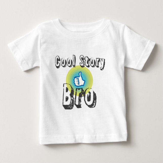Camiseta De Bebé Historia fresca Bro (Anverso)