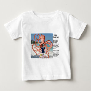 Camiseta De Bebé Historias estúpidas: Octopus Baby T-Shirt
