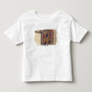 Camiseta De Bebé Historiated rubrica "R" que representa al sultán