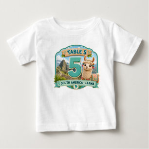 Camiseta De Bebé hito de cinco meses de pequeñas aventuras