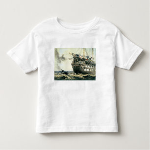 Camiseta De Bebé HMS Agamemnon que pone el cable atlántico