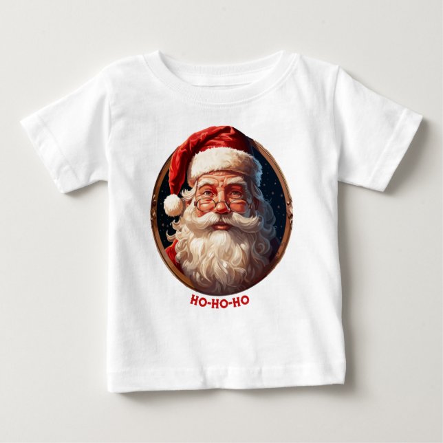 Camiseta De Bebé Ho Ho Felicidad (Anverso)