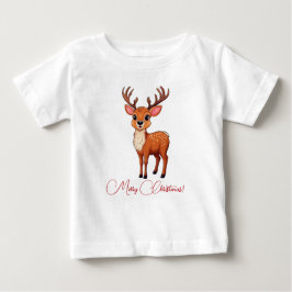 Camiseta De Bebé ¡Ho-Ho-Ho! ¡Es un niño reno!