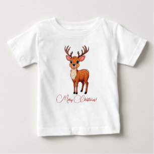 Camiseta De Bebé ¡Ho-Ho-Ho! ¡Es un niño reno!