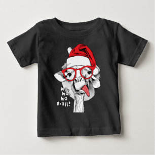 Camiseta De Bebé Ho Ho Y'all Giraffe