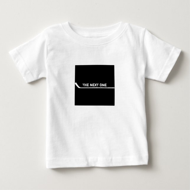 Camiseta De Bebé Hockey sobre el siguiente bebé (Anverso)