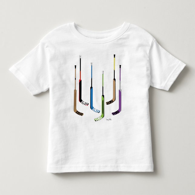 Camiseta De Bebé Hockey sobre patines (Anverso)