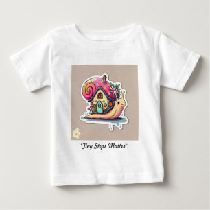 Camiseta De Bebé "Hogar de espaldas"