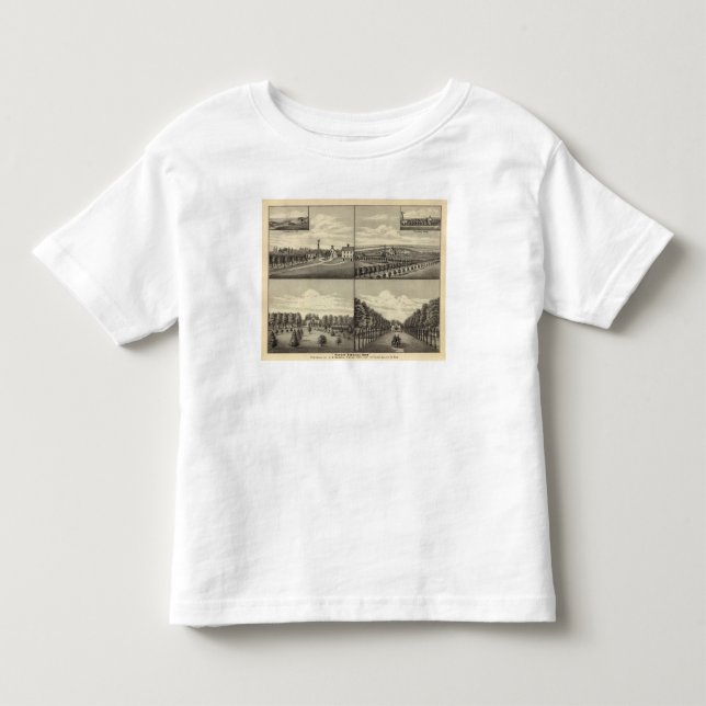 Camiseta De Bebé Hogar de Hodges, Nebraska (Anverso)