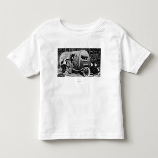 Camiseta De Bebé Hogar dulce casero en un árbol de abeto