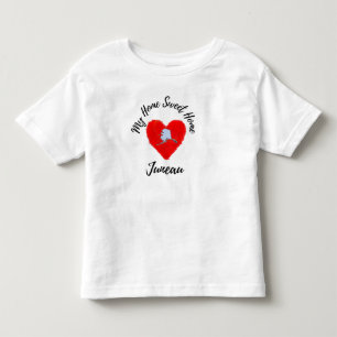 Camiseta De Bebé Hogar Dulce Hogar Juneau