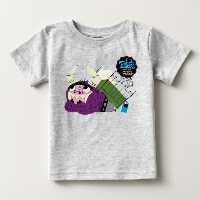 Camiseta De Bebé Hogar Foster para amigos imaginarios | Bajo la cam (Anverso)