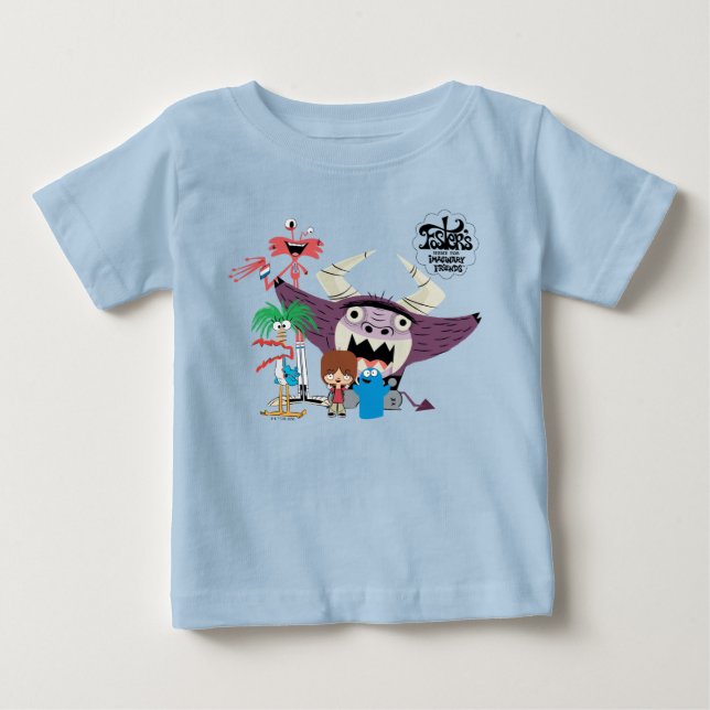 Camiseta De Bebé Hogar Foster para amigos imaginarios | Bienvenida (Anverso)