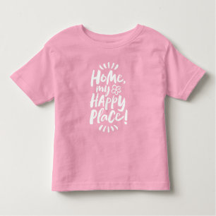Camiseta De Bebé ¡HOGAR mi feliz lugar! Refugio en su lugar - Mant